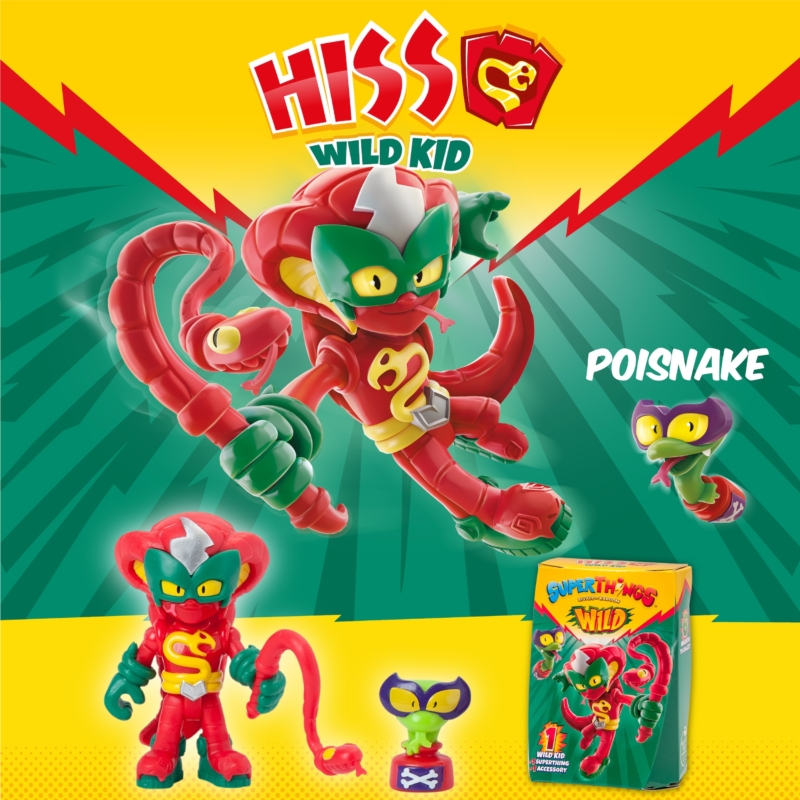 Hiss - Wild Kids SuperThings